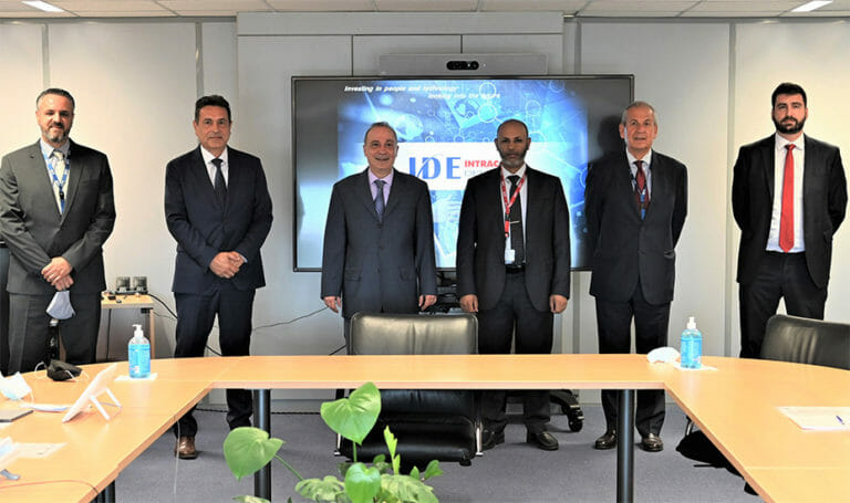 The Defence Attaché of the Kingdom of Saudi Arabia visits INTRACOM DEFENSE